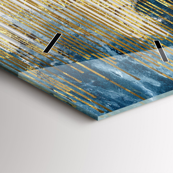 Vertikale Uhr Dekoratives Muster