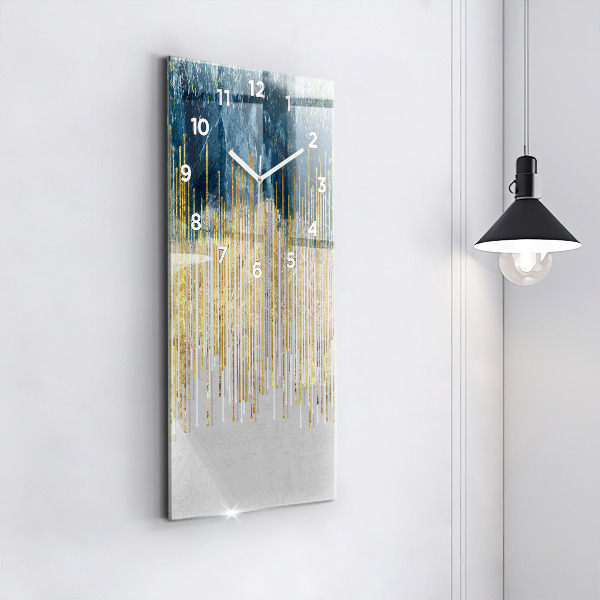 Vertikale Uhr Dekoratives Muster