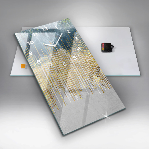 Vertikale Uhr Dekoratives Muster