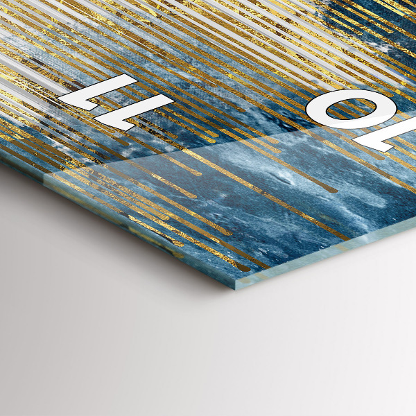 Vertikale Uhr Dekoratives Muster