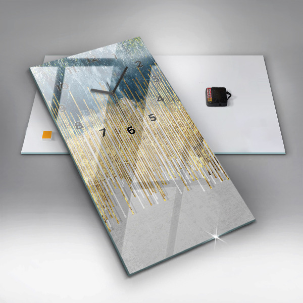 Vertikale Uhr Dekoratives Muster