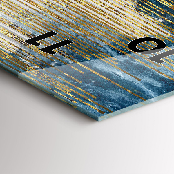 Vertikale Uhr Dekoratives Muster