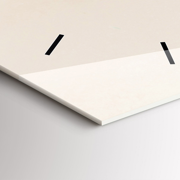 Vertikale Uhr mit motiv Blühende Blumen