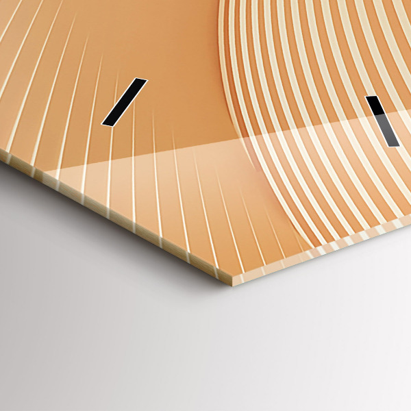 Vertikale Uhr Wellen abstraktes Muster