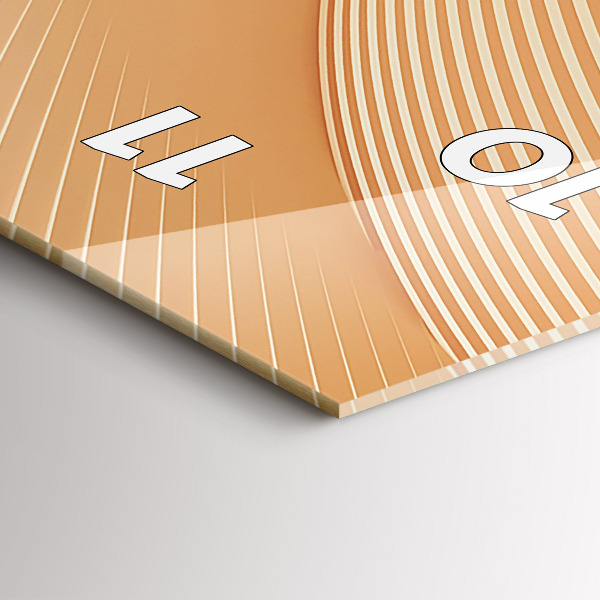 Vertikale Uhr Wellen abstraktes Muster