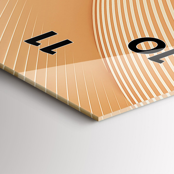 Vertikale Uhr Wellen abstraktes Muster