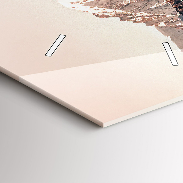 Vertikale Uhr mit motiv Walfisch Wasser