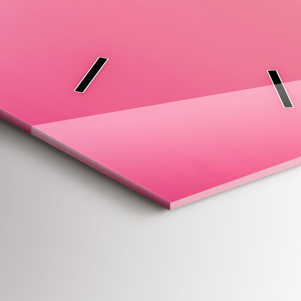 Vertikale Uhr mit motiv Himmel mit Farbverlauf