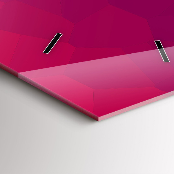 Vertikale Uhr mit motiv Sonnenaufgang