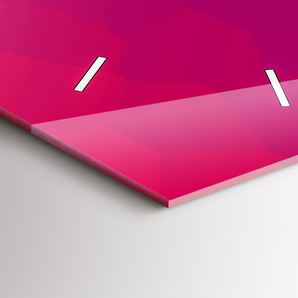 Vertikale Uhr mit motiv Sonnenaufgang