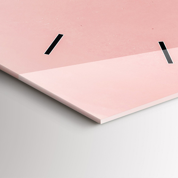 Vertikale Uhr mit motiv Strand Meersand