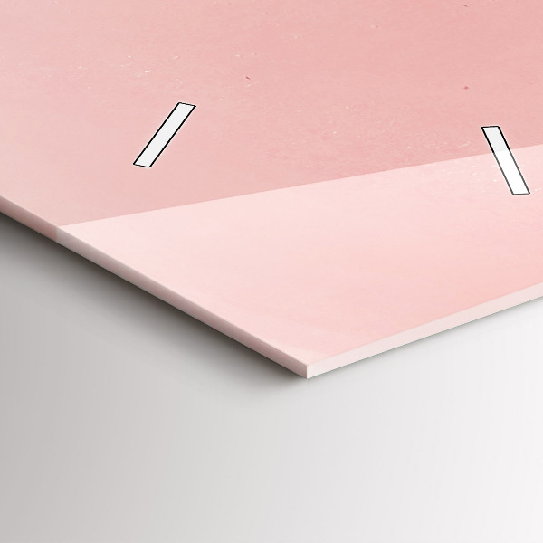 Vertikale Uhr mit motiv Strand Meersand