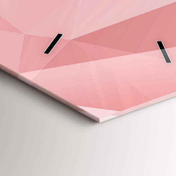 Vertikale Uhr Dreiecke abstrakt