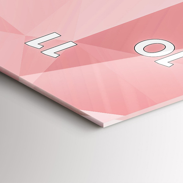 Vertikale Uhr Dreiecke abstrakt