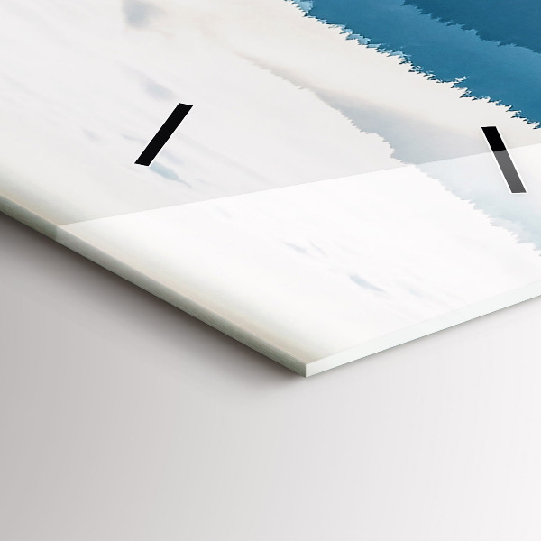 Vertikale Uhr Berglandschaft