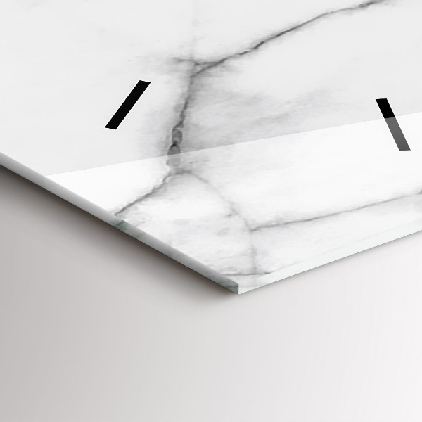 Vertikale Uhr Dekorativer Marmor