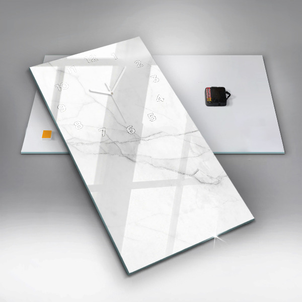 Vertikale Uhr Dekorativer Marmor