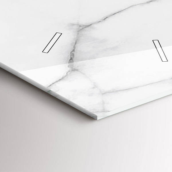 Vertikale Uhr Dekorativer Marmor