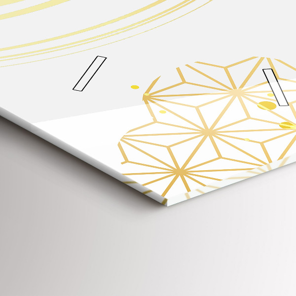 Vertikale Uhr mit motiv Dekoratives Muster