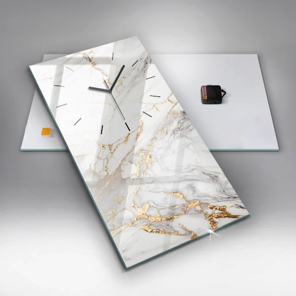 Vertikale Uhr Dekorativer Marmor