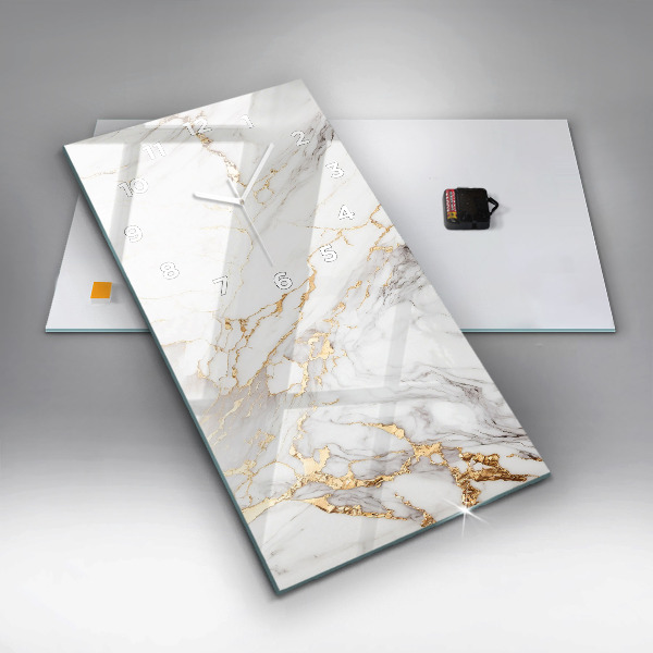 Vertikale Uhr Dekorativer Marmor