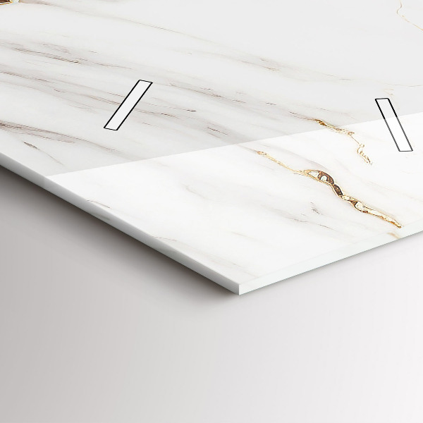 Vertikale Uhr Dekorativer Marmor