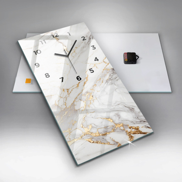 Vertikale Uhr Dekorativer Marmor