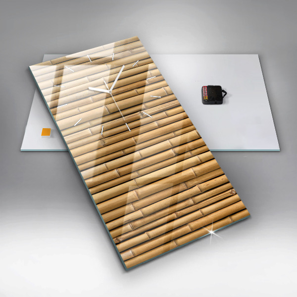 Vertikale Uhr Bambus Stangen