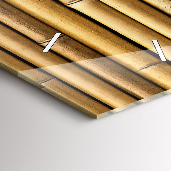 Vertikale Uhr Bambus Stangen