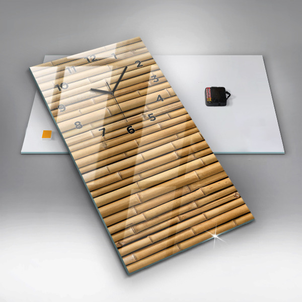 Vertikale Uhr Bambus Stangen