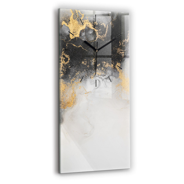 Vertikale Uhr Kunstvoller Marmor