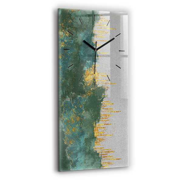 Vertikale Uhr mit motiv Dekoratives Muster