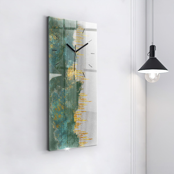 Vertikale Uhr mit motiv Dekoratives Muster