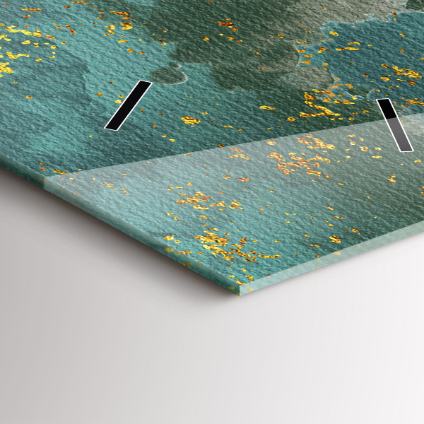 Vertikale Uhr mit motiv Dekoratives Muster