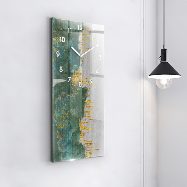 Vertikale Uhr mit motiv Dekoratives Muster