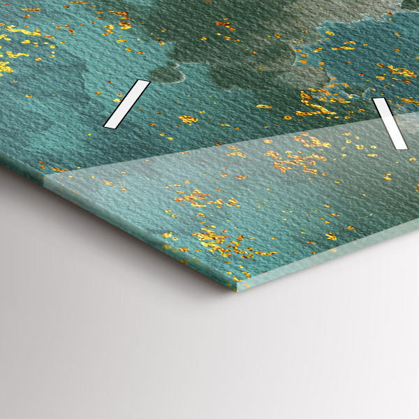 Vertikale Uhr mit motiv Dekoratives Muster