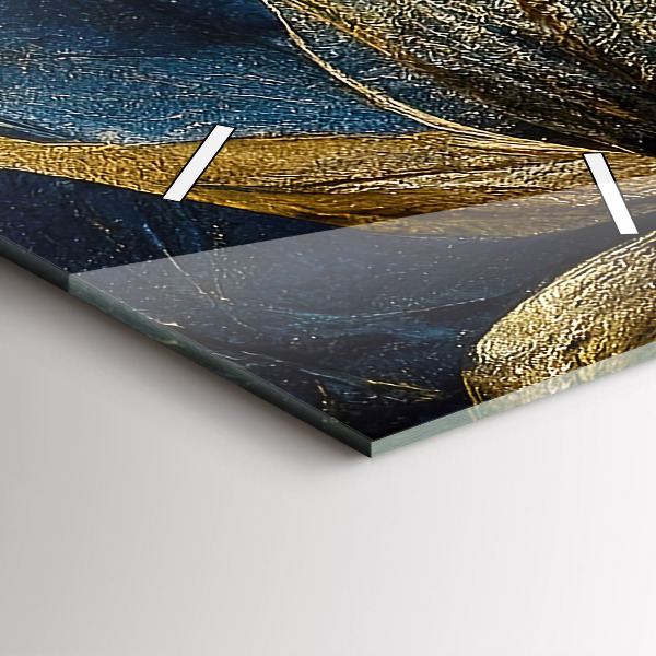 Vertikale Uhr mit motiv Dekorative Blumen