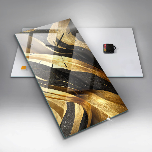 Vertikale Uhr Elegante Abstraktion