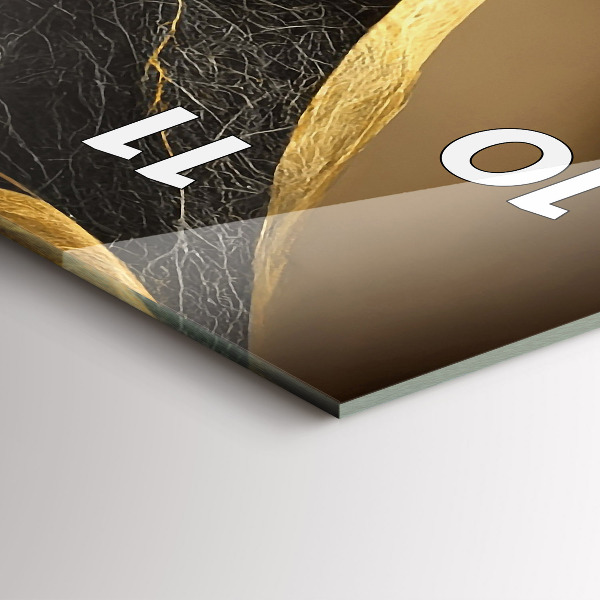 Vertikale Uhr Elegante Abstraktion