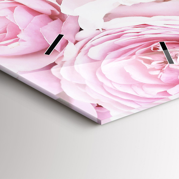 Vertikale Uhr mit motiv Dekorative Blumen