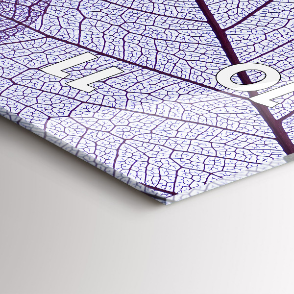 Vertikale Uhr Blätter - Natur