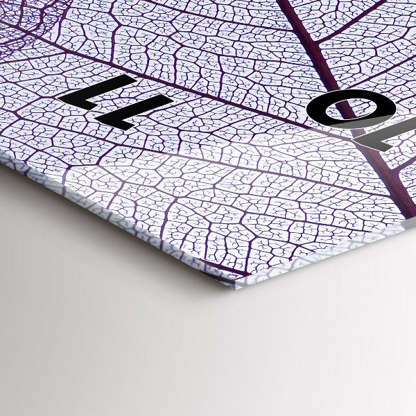 Vertikale Uhr Blätter - Natur