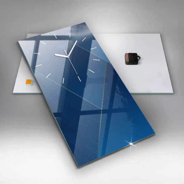 Vertikale Uhr Ornamentale Abstraktion