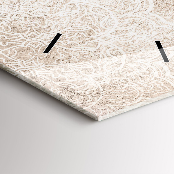 Vertikale Uhr Dekoratives Muster