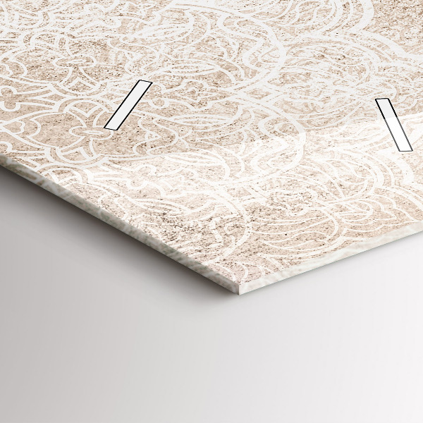 Vertikale Uhr Dekoratives Muster