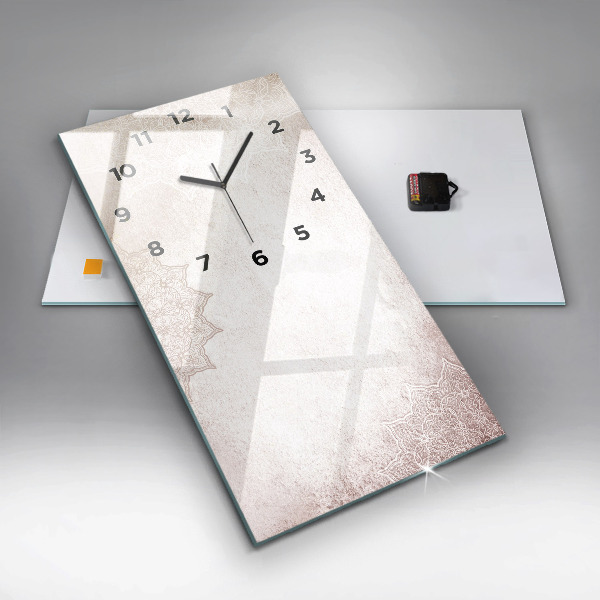 Vertikale Uhr Dekoratives Muster