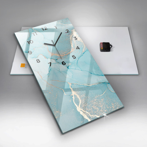 Vertikale Uhr Dekorativer Marmor