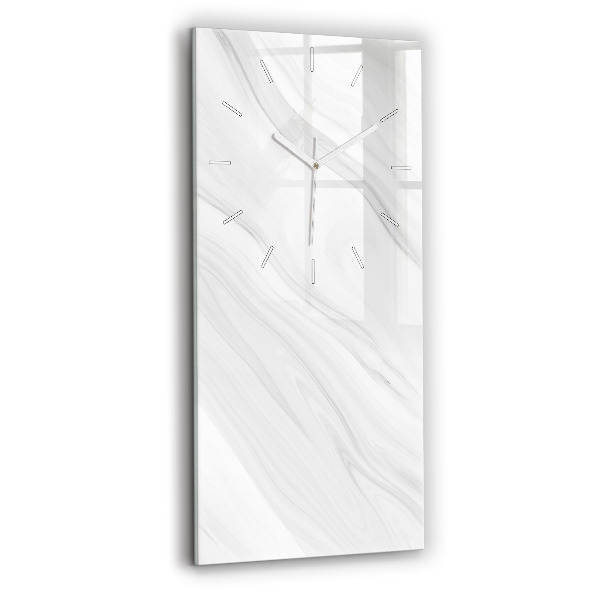 Vertikale Uhr mit motiv Dekorativer Marmor