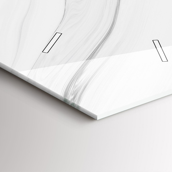 Vertikale Uhr mit motiv Dekorativer Marmor