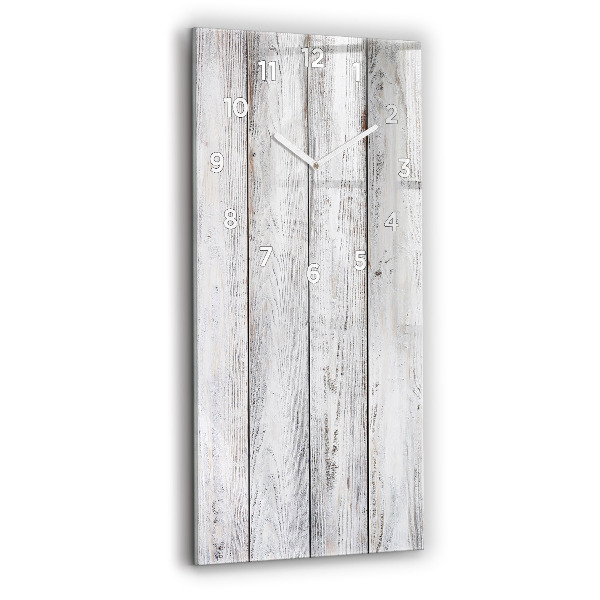 Vertikale Uhr mit motiv Bemalte Bretter